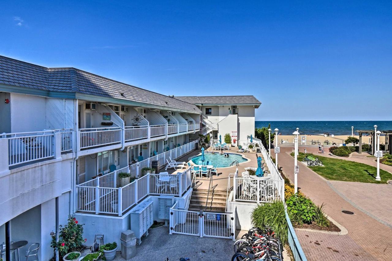 Oceanfront Resort Studio On Virginia Beach! Exterior foto