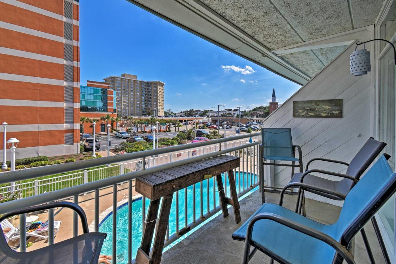 Oceanfront Resort Studio On Virginia Beach! Exterior foto